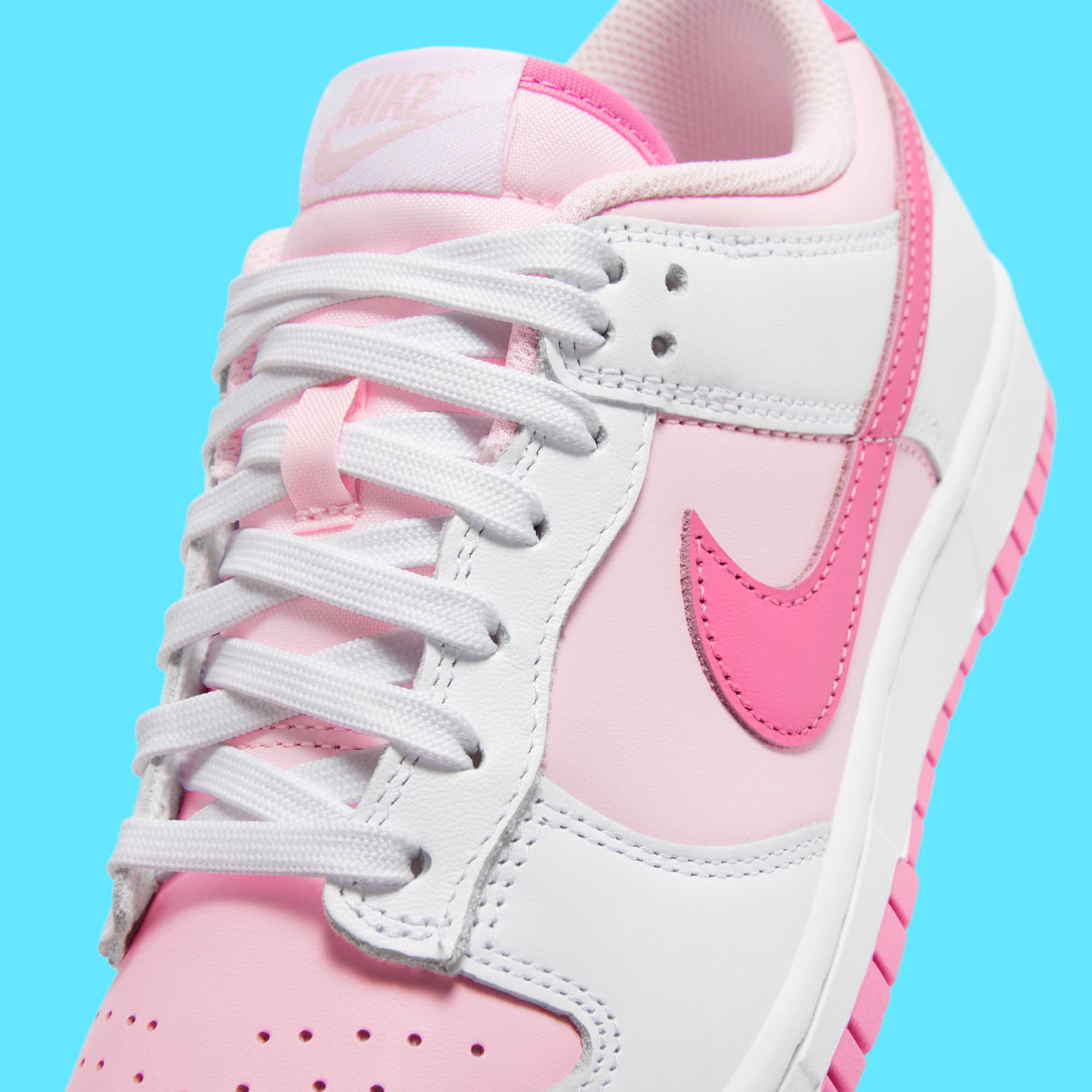 The Womens Nike Dunk Low Surfaces In Pink Foam House of Heat